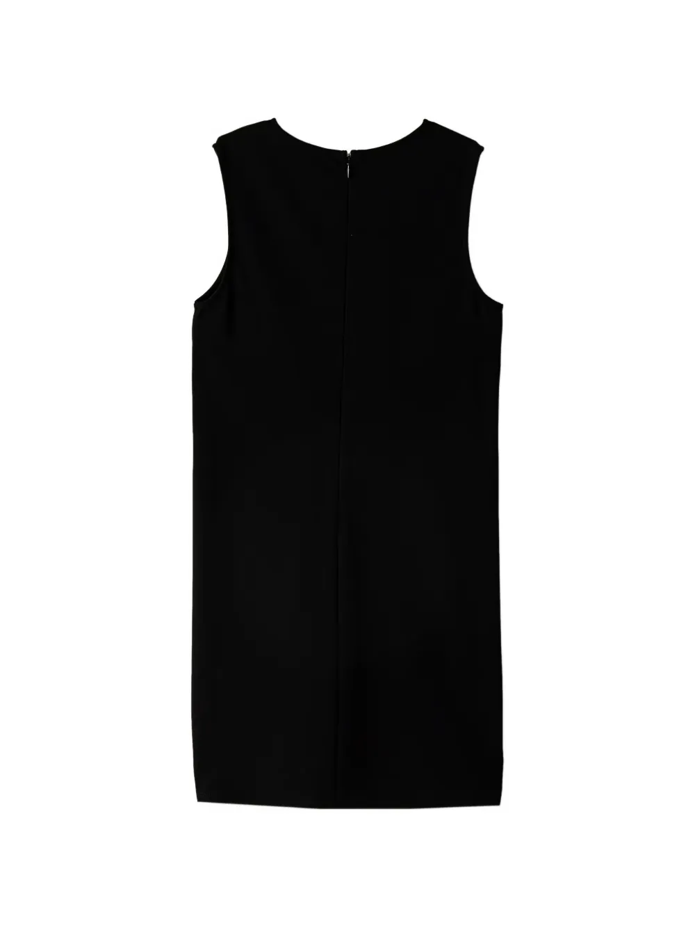 guess kids rhinestone-embellished sleeveless dress Zwart