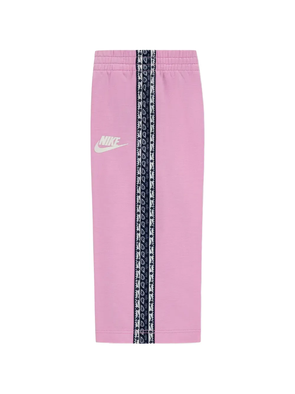 Nike Kids Retro Remix logo-print tape-detail tracksuit Roze