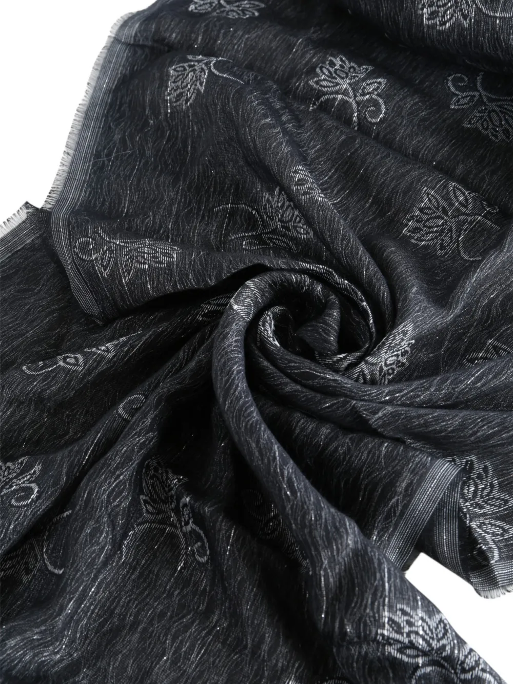 OUR LEGACY Ornate sjaal Zwart