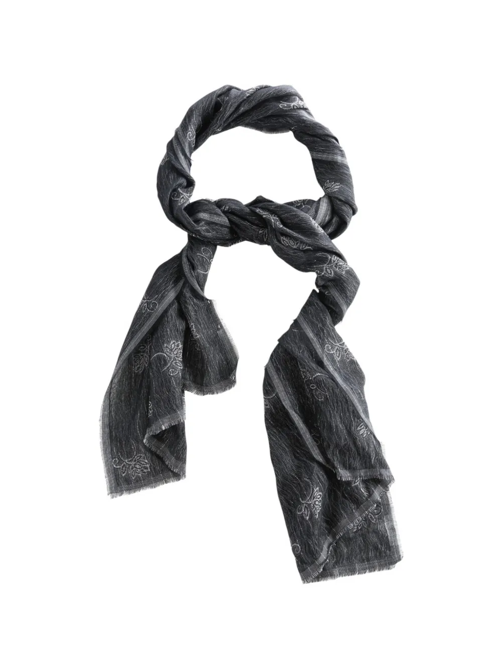 OUR LEGACY Ornate scarf - Schwarz