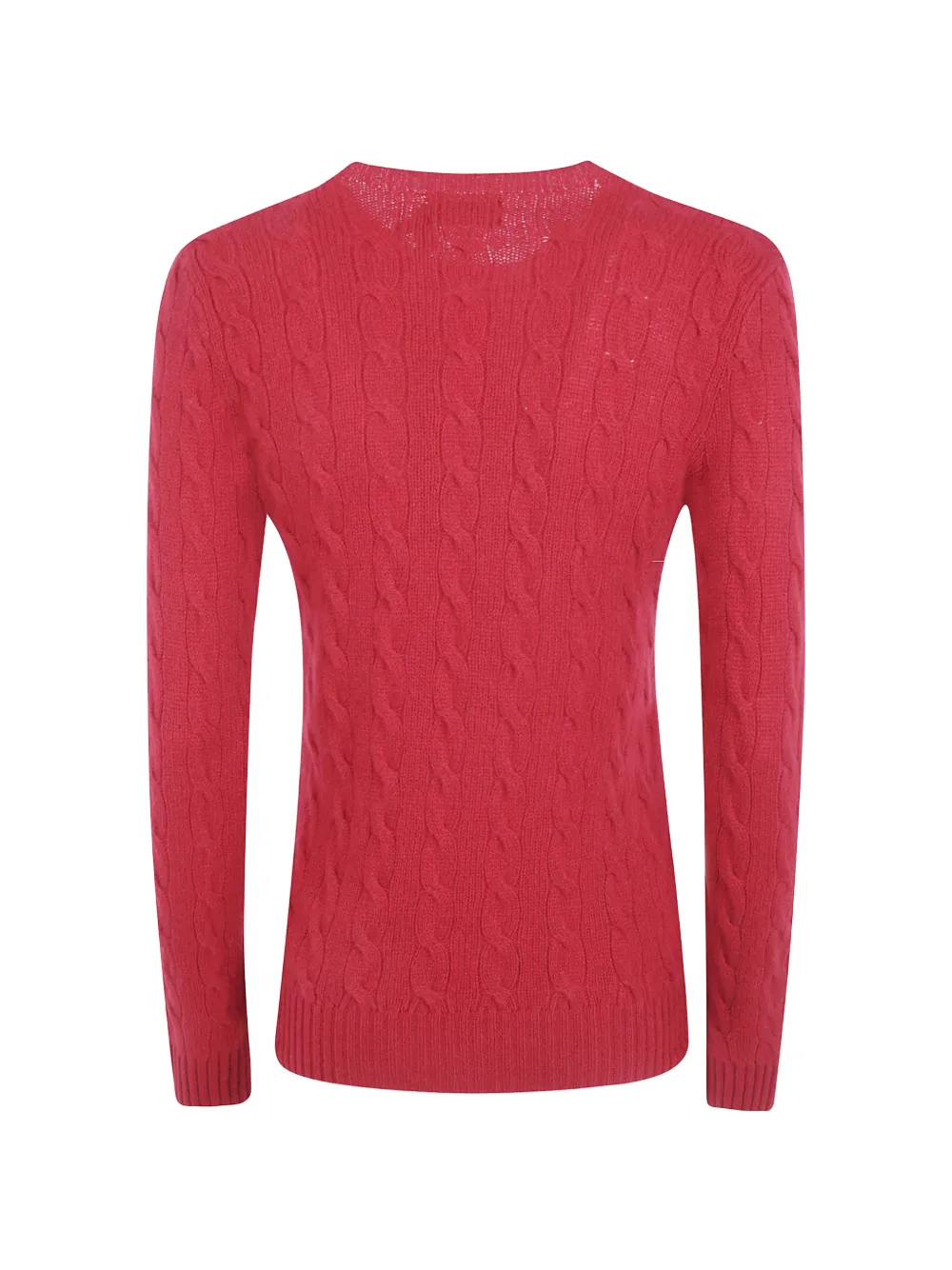 Polo Ralph Lauren Kabelgebreide wollen trui Rood