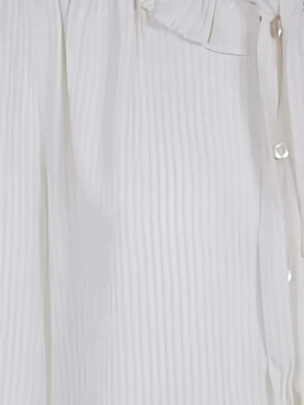TWINSET Blouse van zijdeblend met jacquard Beige