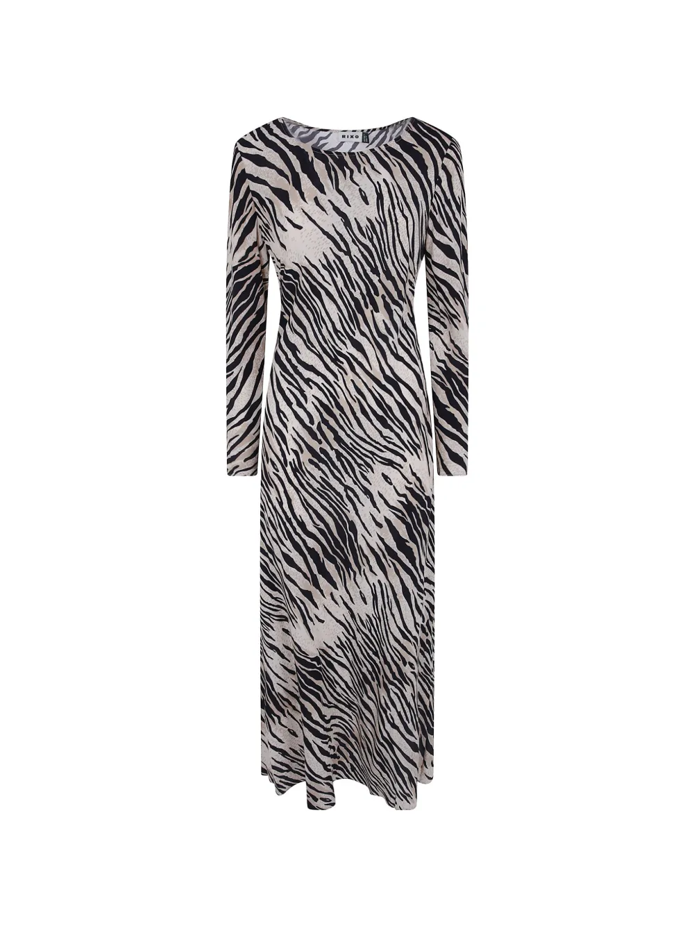 Rixo Amal Midi Dress in White