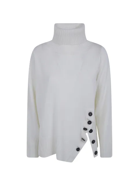 PierAntonioGaspari button-detail roll-neck sweater