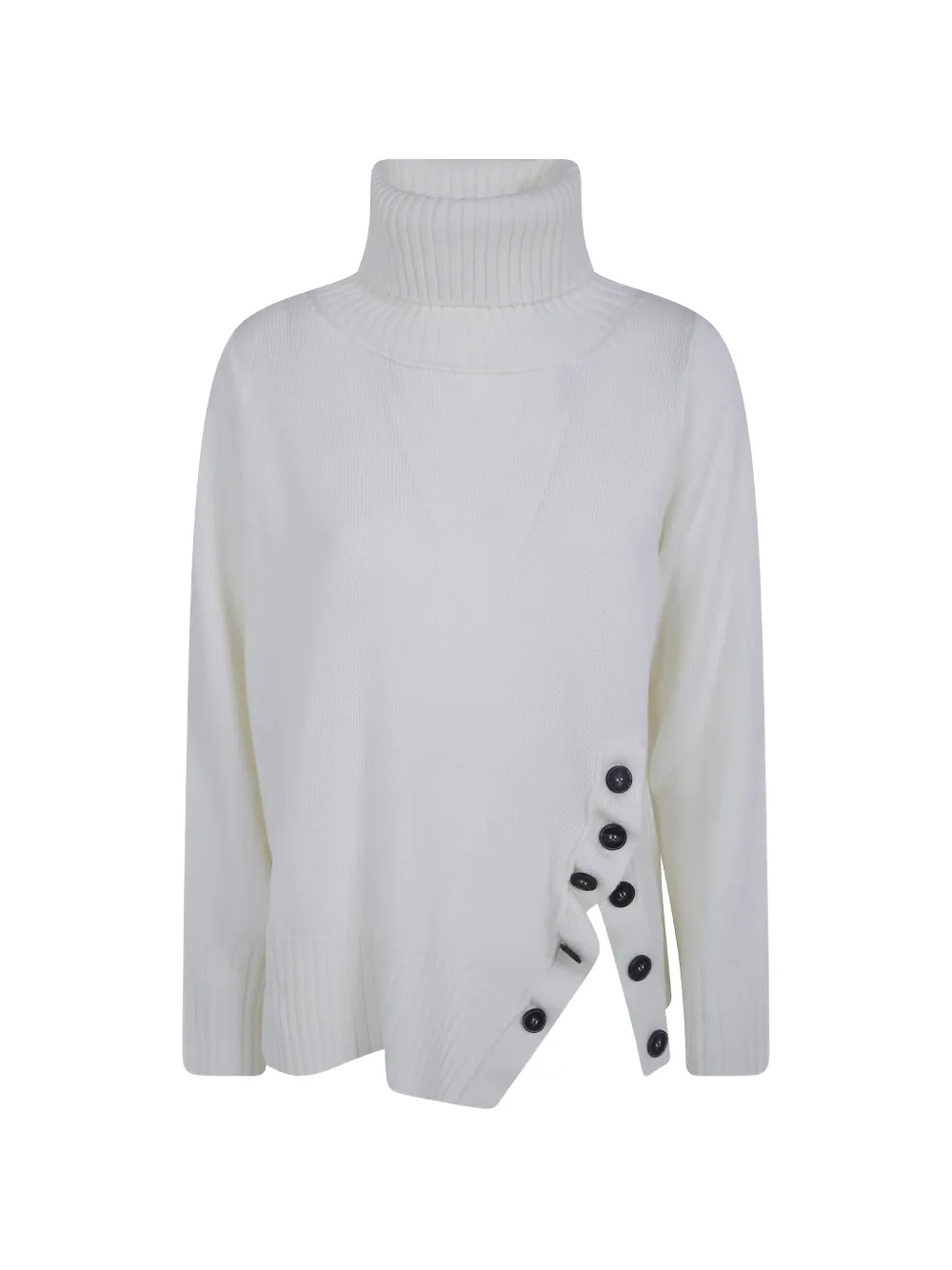 PierAntonioGaspari button-detail roll-neck sweater