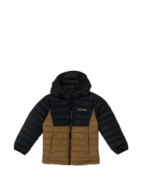 Columbia quilted hooded jacket