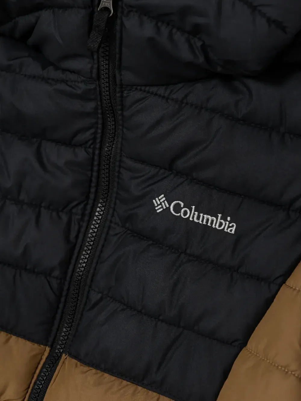 Columbia quilted hooded jacket Bruin