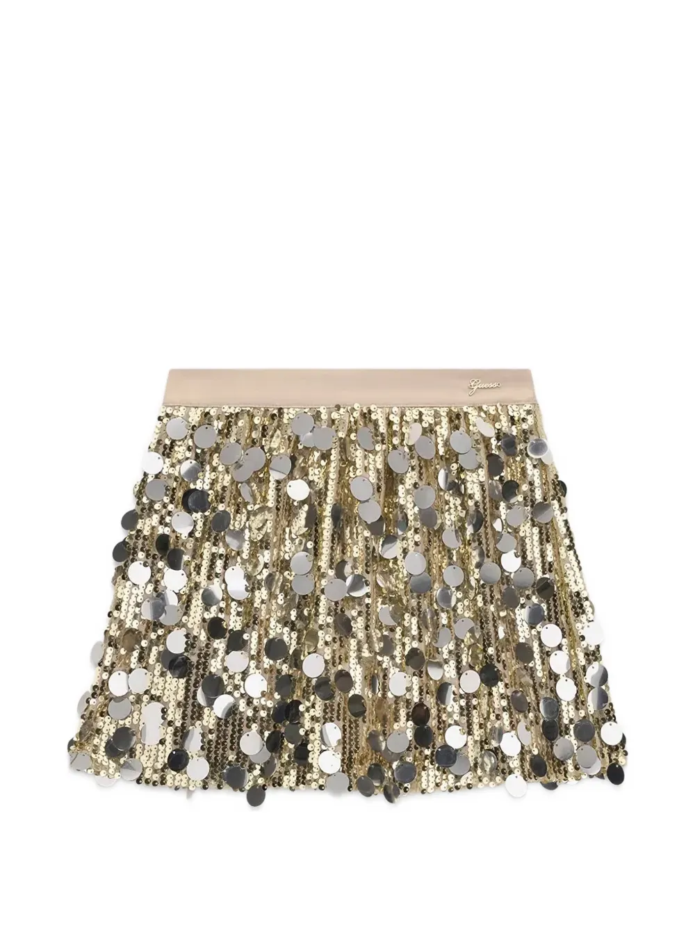 Guess kids sequin-embellished skirt Goud