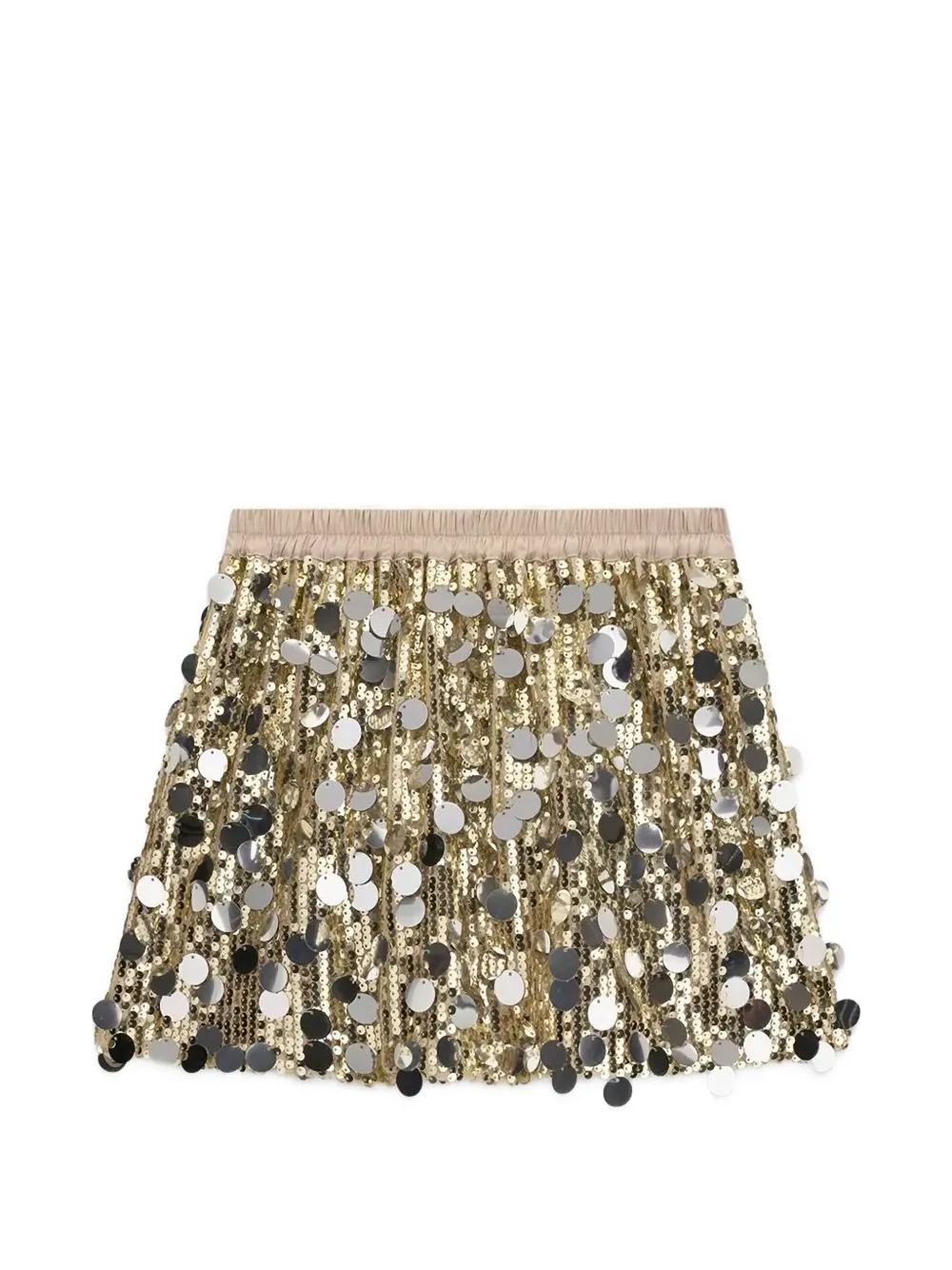 guess kids sequin-embellished skirt Goud