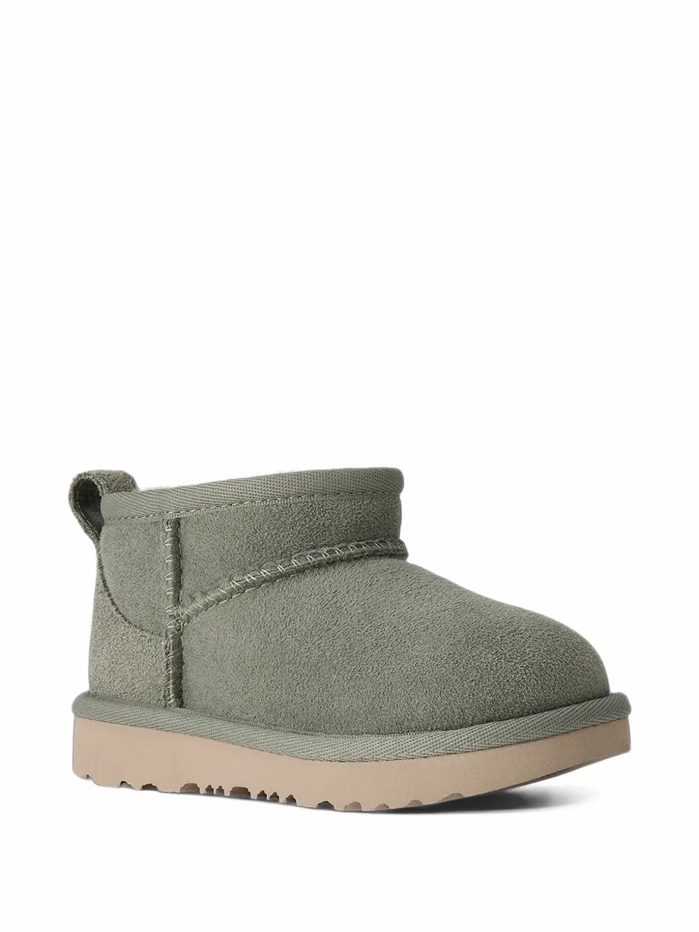 UGG Kids Classic Ultra Mini ankle boots - Verde