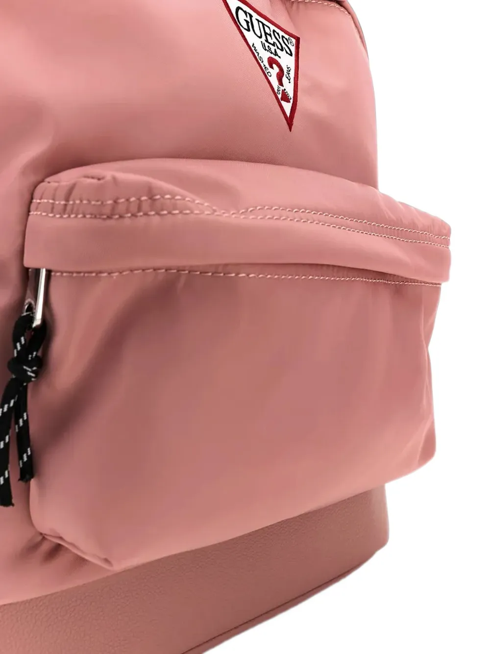 guess kids logo-patch backpack Roze