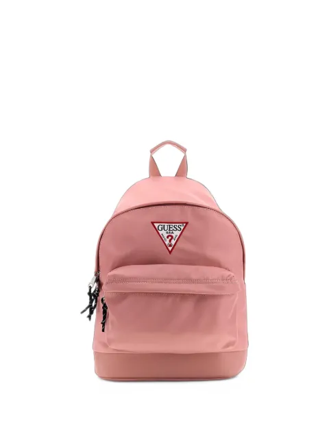 guess kids logo-patch backpack
