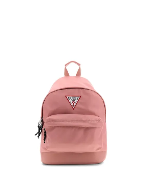 guess kids logo-patch backpack