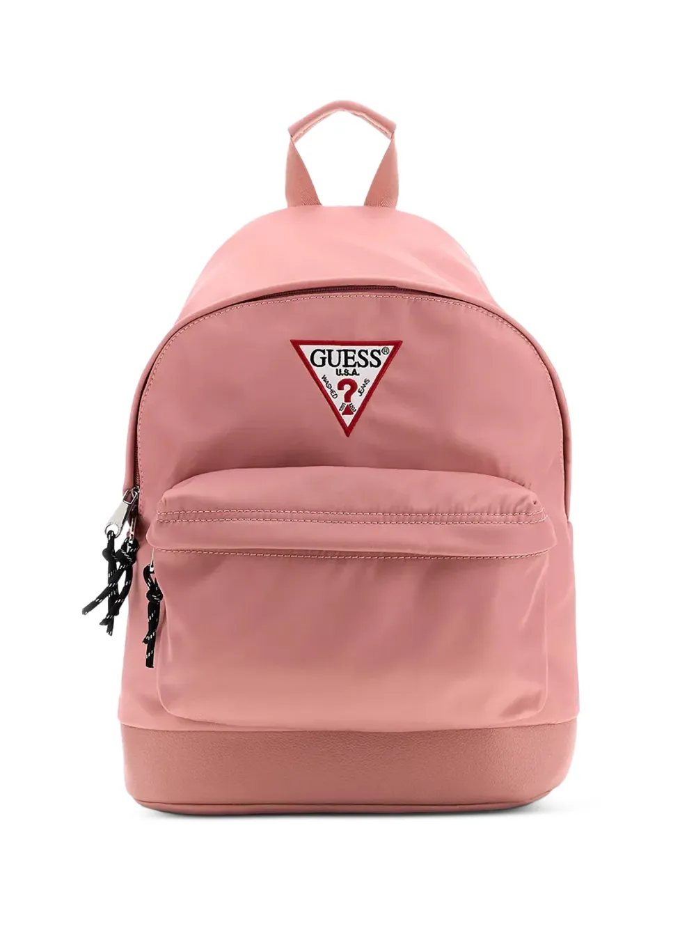 guess kids logo-patch backpack - Rosa