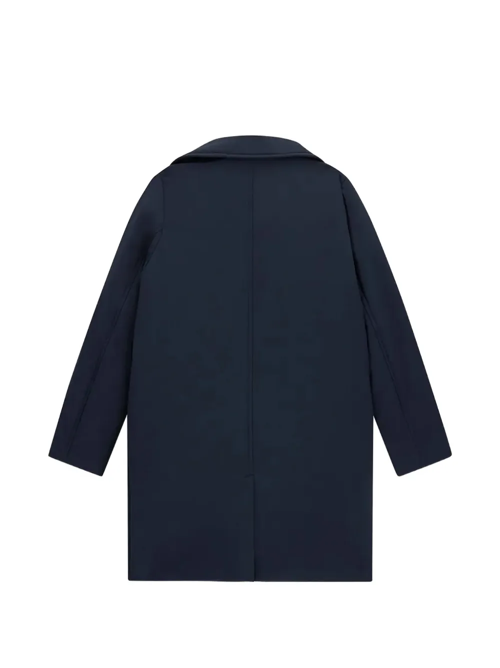 guess kids layered button-front coat Blauw