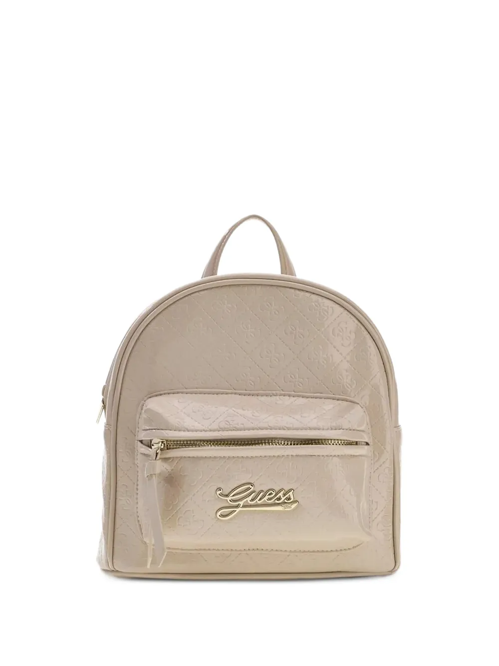 guess kids logo-embossed quilted backpack - Toni neutri
