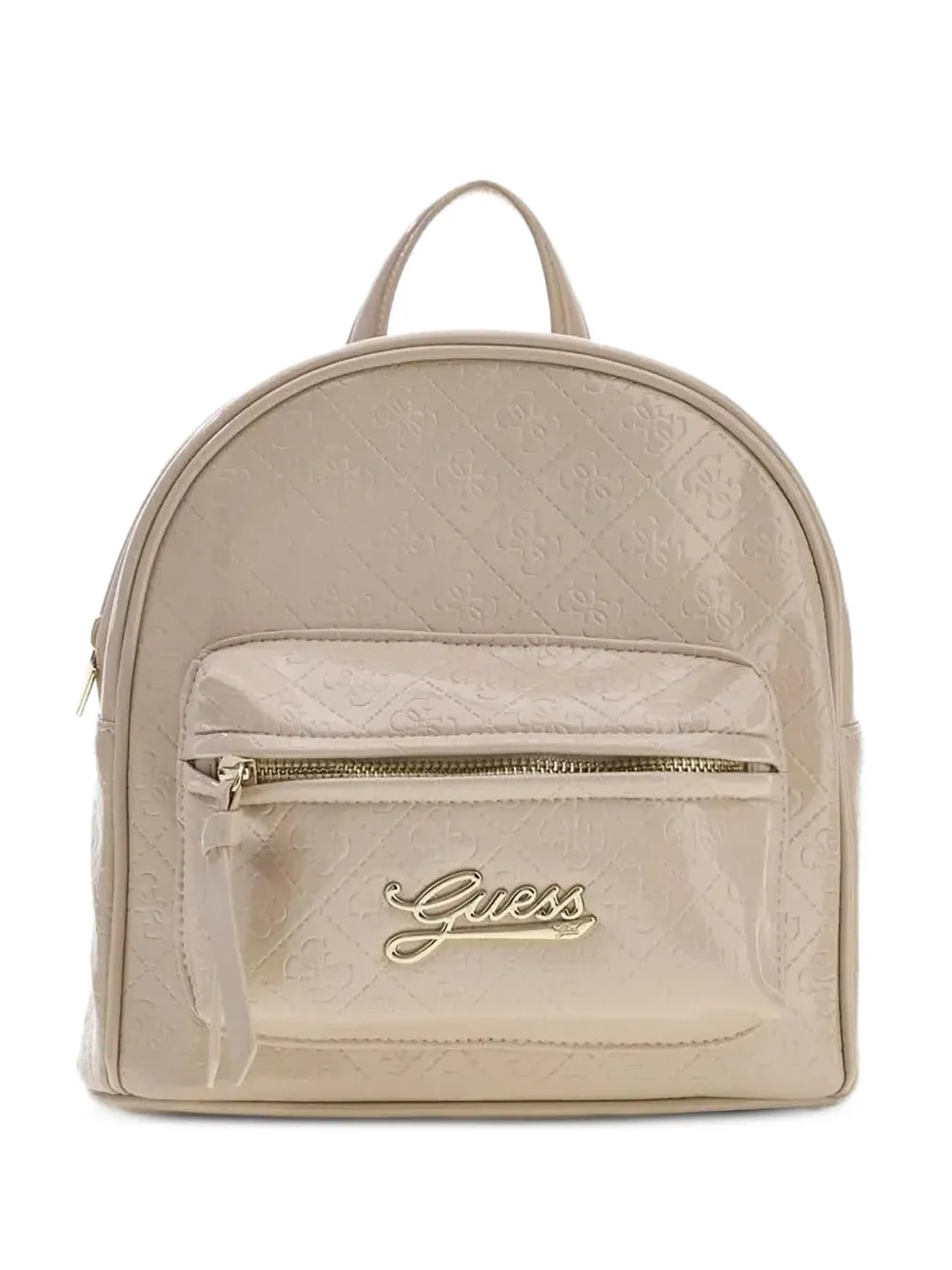 guess kids logo-embossed quilted backpack - Toni neutri