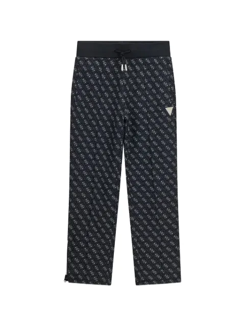guess kids pants con monograma 4G estampado