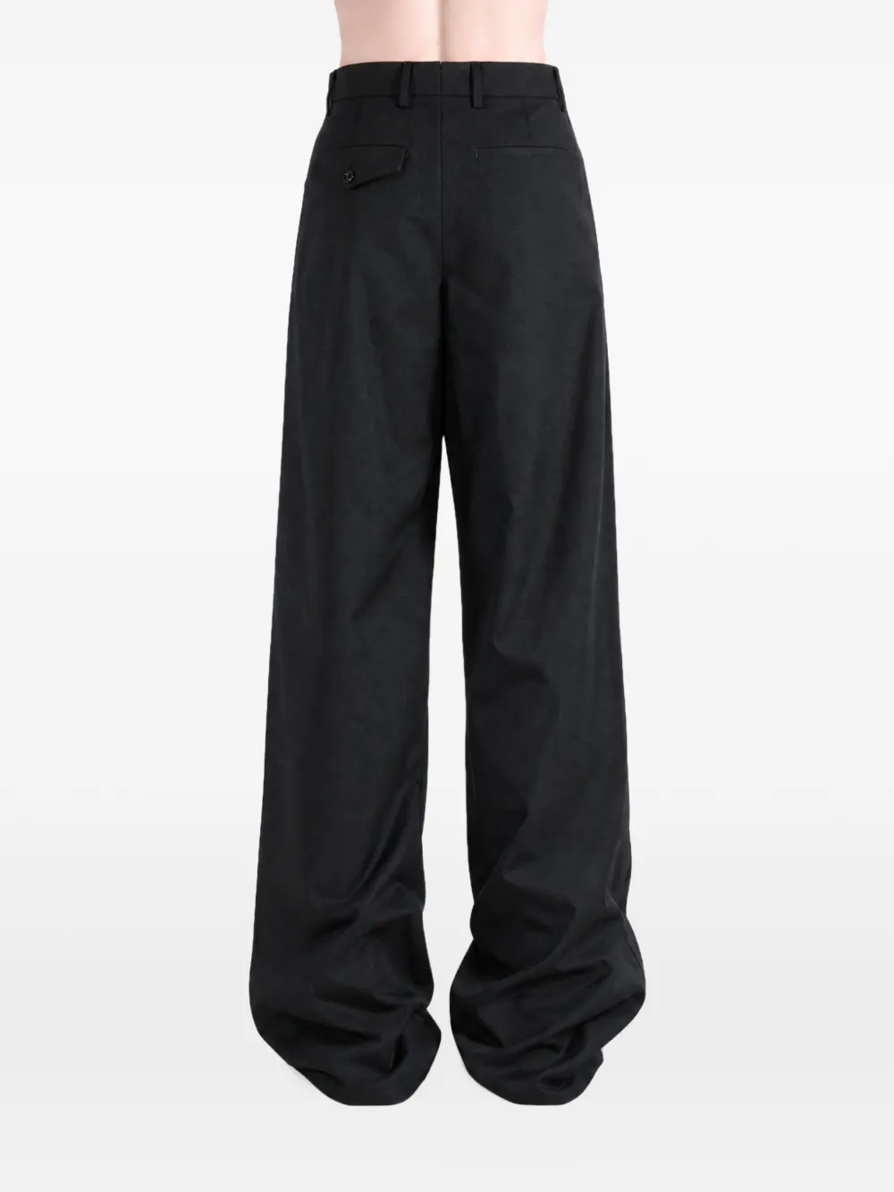 Ann Demeulemeester Viola wide-leg tailored trousers Zwart