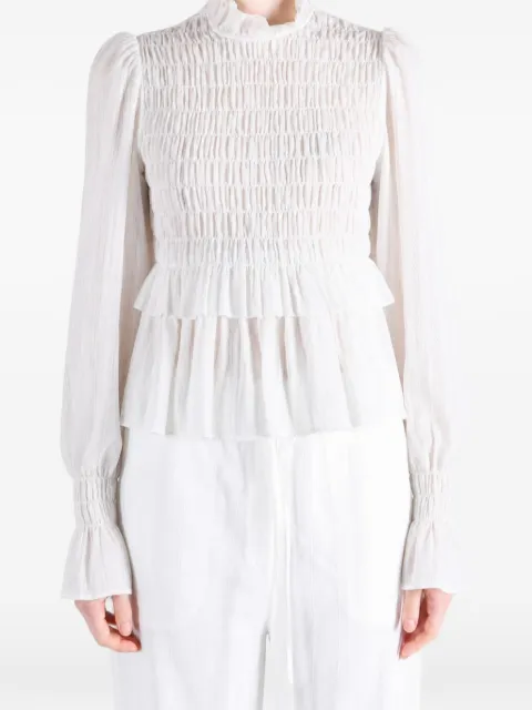 Ann Demeulemeester blouse Sasa froncée à volants