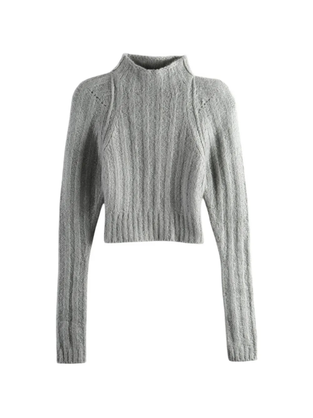 Rick Owens cropped con top - Grey