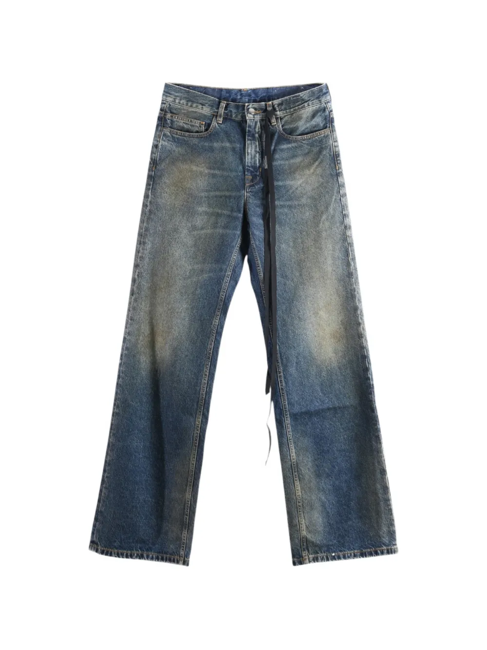 Ann Demeulemeester Genova faded wide-leg jeans