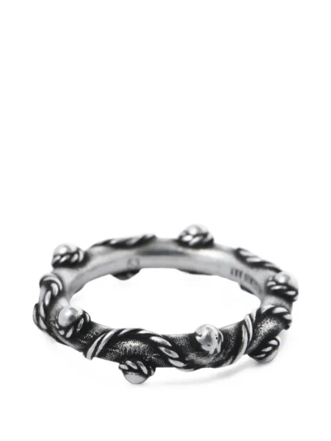 Ann Demeulemeester Mardon beaded rope-effect ring