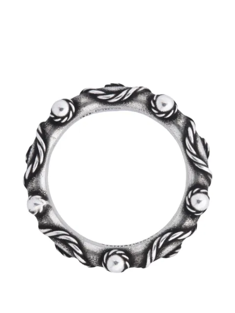 Ann Demeulemeester Mardon beaded rope-effect ring