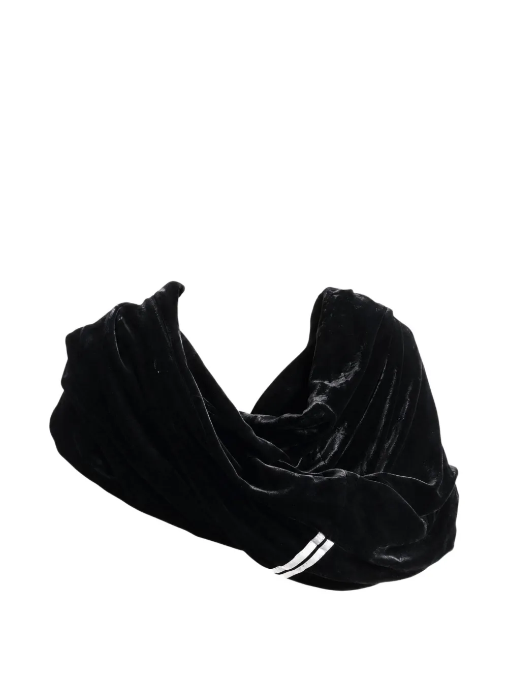 Rick Owens Twist Donut scarf Zwart