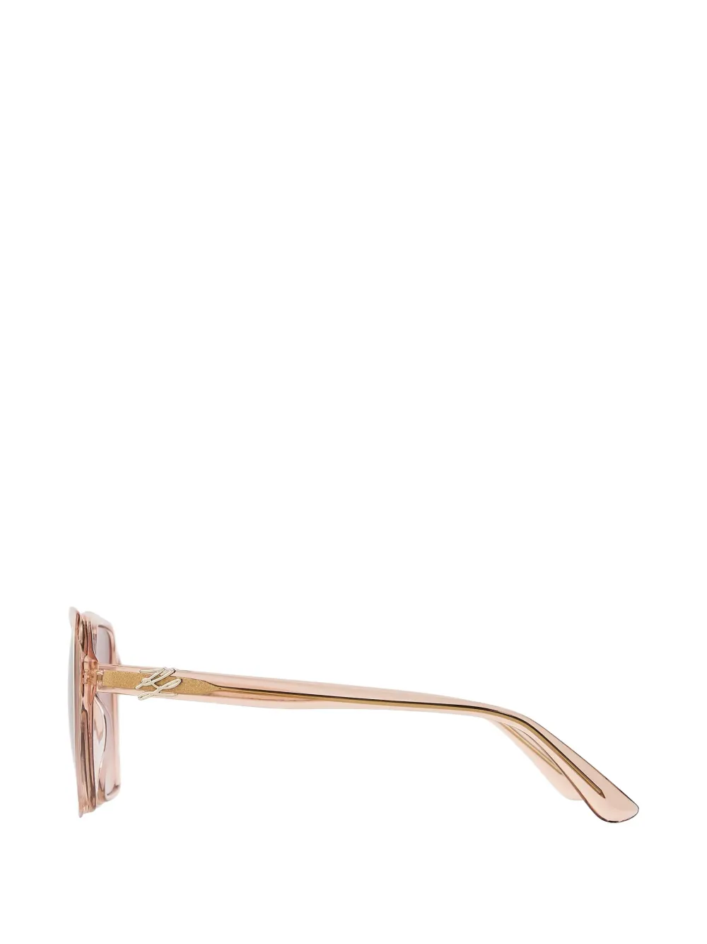 Karl Lagerfeld Autograph square sunglasses Beige