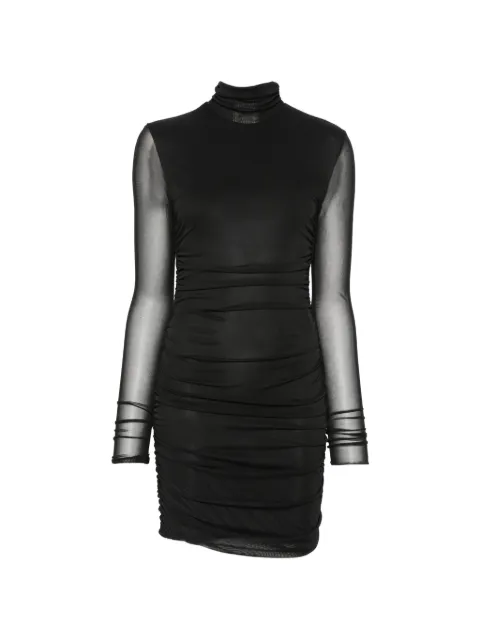 Aniye By Norma ruched high-neck mini dress