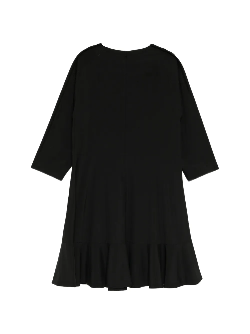 Comme Des Garçons Comme Des Garçons ruffled drop-shoulder dress Zwart