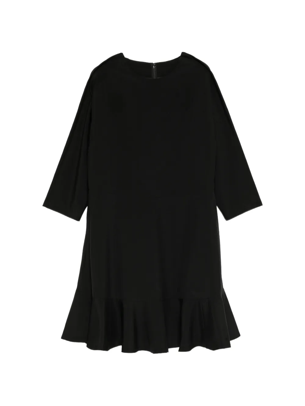 Comme Des Garçons Comme Des Garçons ruffled drop-shoulder dress Zwart