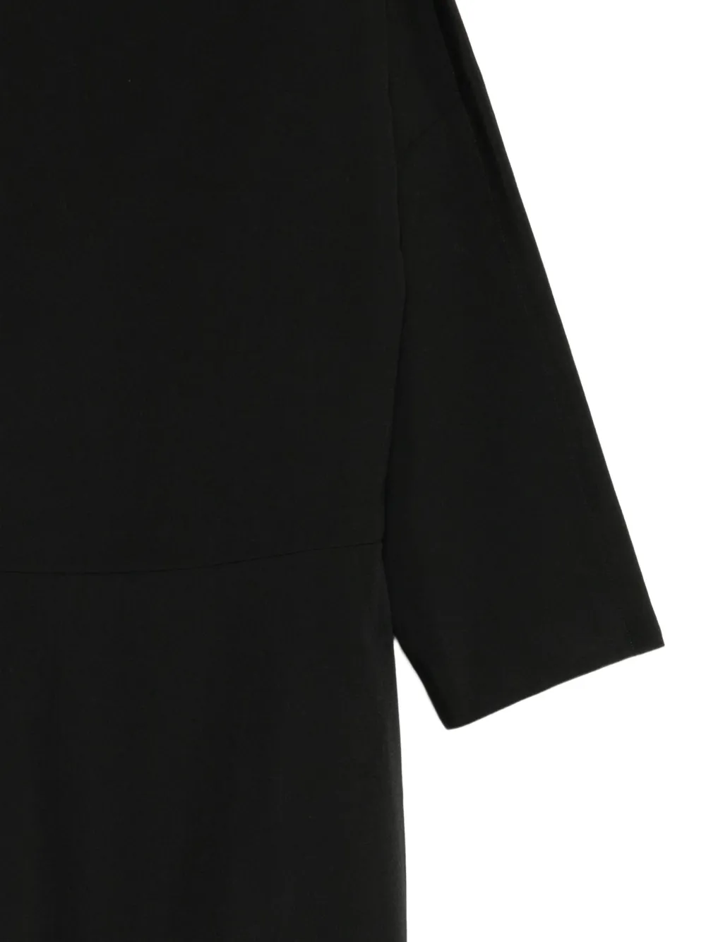 Comme Des Garçons Comme Des Garçons ruffled drop-shoulder dress Zwart