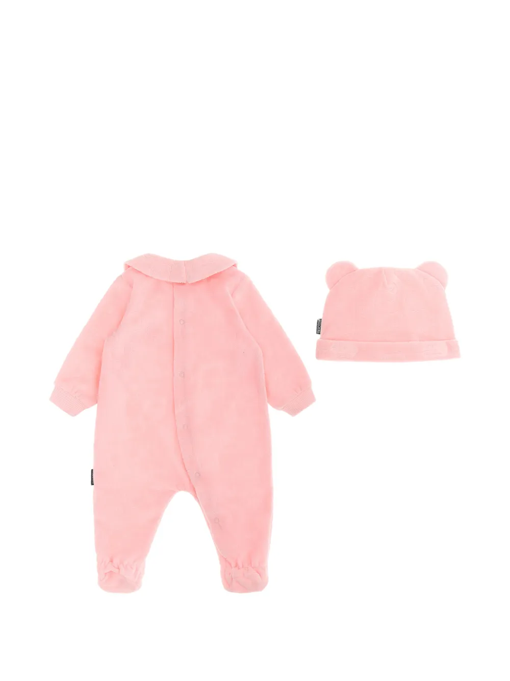 Moschino Kids Romperset met Teddy Bear-patch Roze
