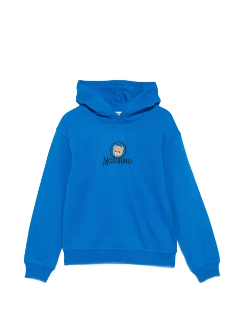 Moschino Kids Teddy Bear logo hoodie