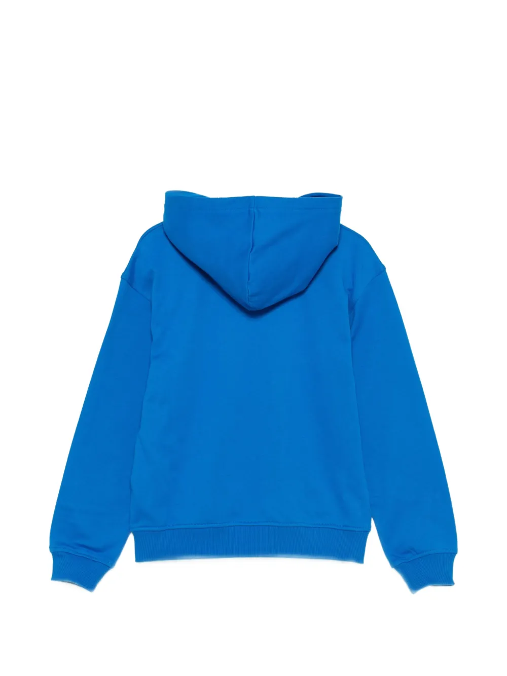 Moschino Kids Teddy Bear logo hoodie Blauw