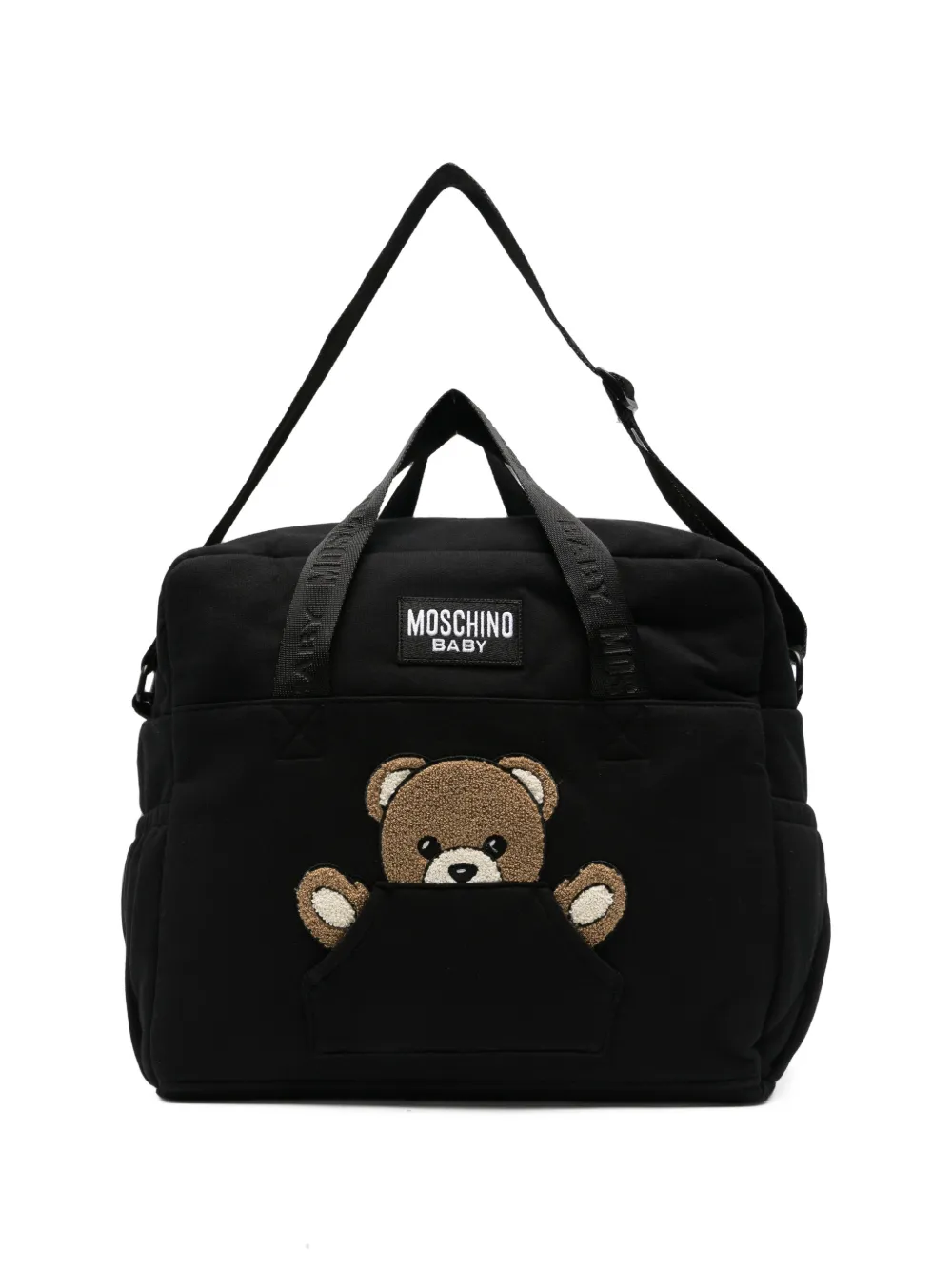 Moschino Kids Teddy Bear changing bag - Schwarz