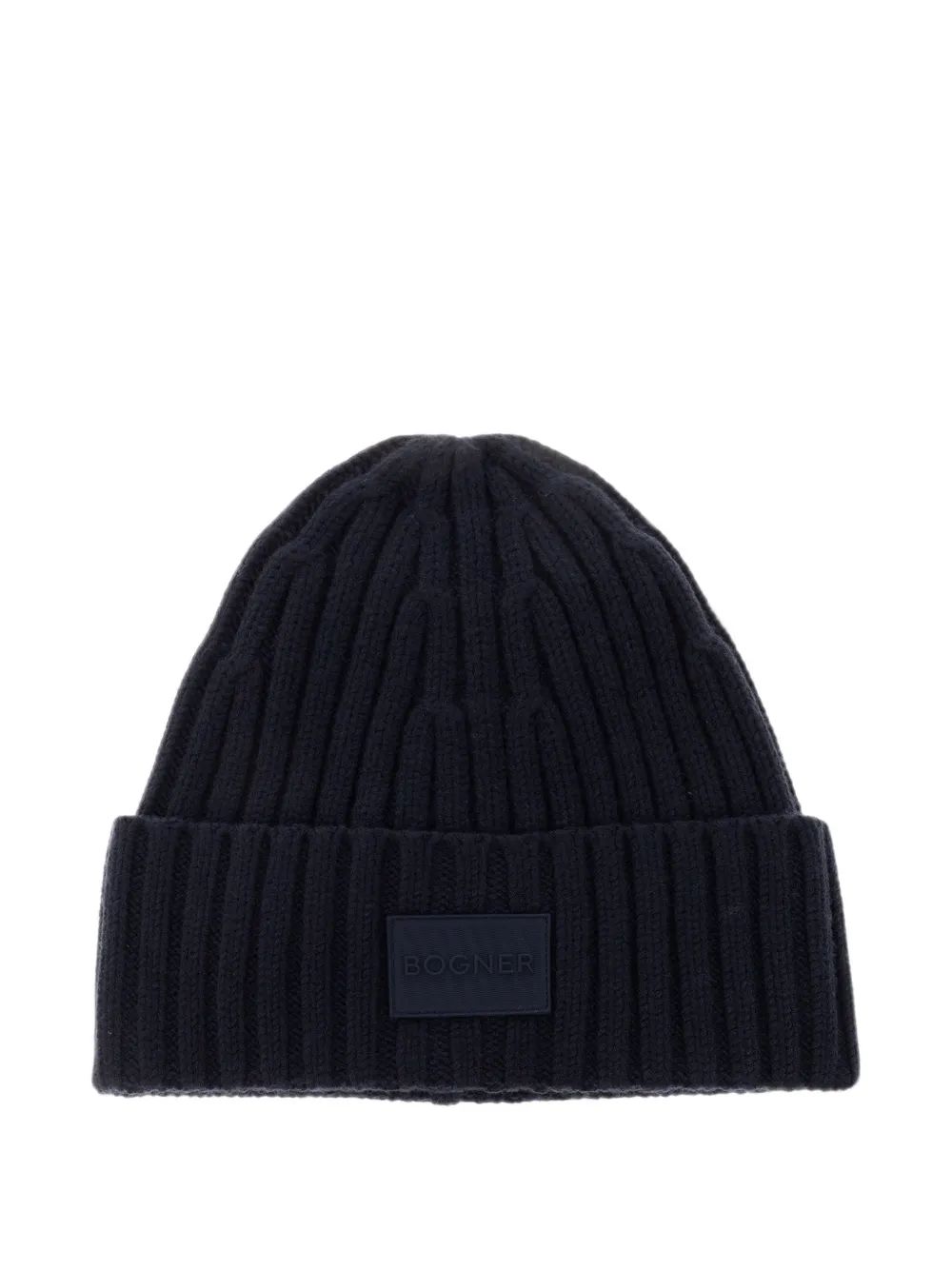 BOGNER Conrad ribbed-knit beanie hat - Schwarz