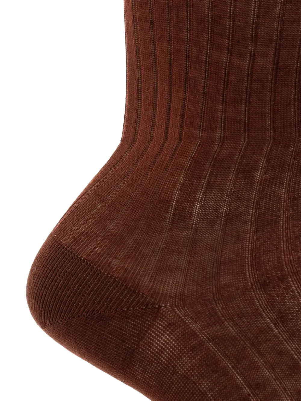 Marni Ribgebreide sokken Rood