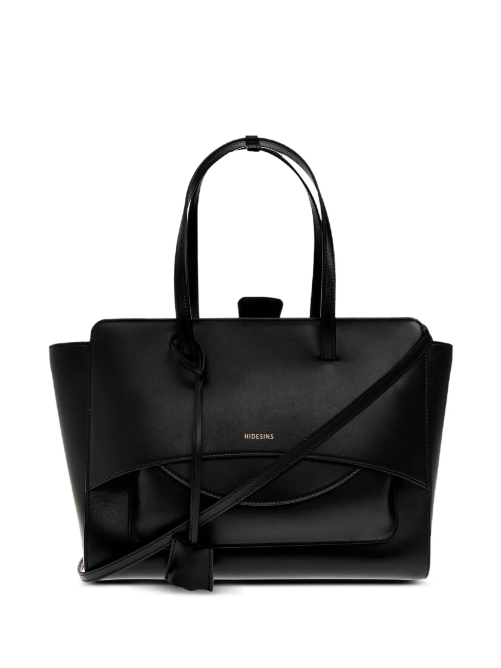 HIDESINS L Flap Premiere leather tote bag - Nero