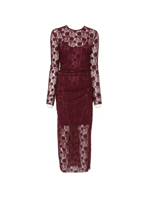 Aniye By ruched lace dress