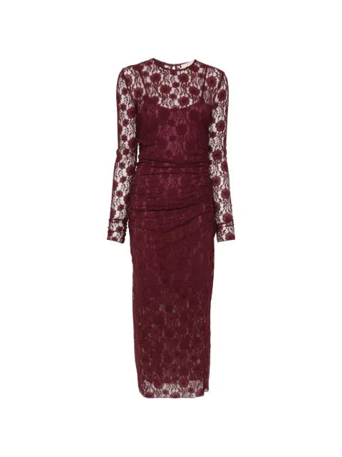 Aniye By ruched lace dress