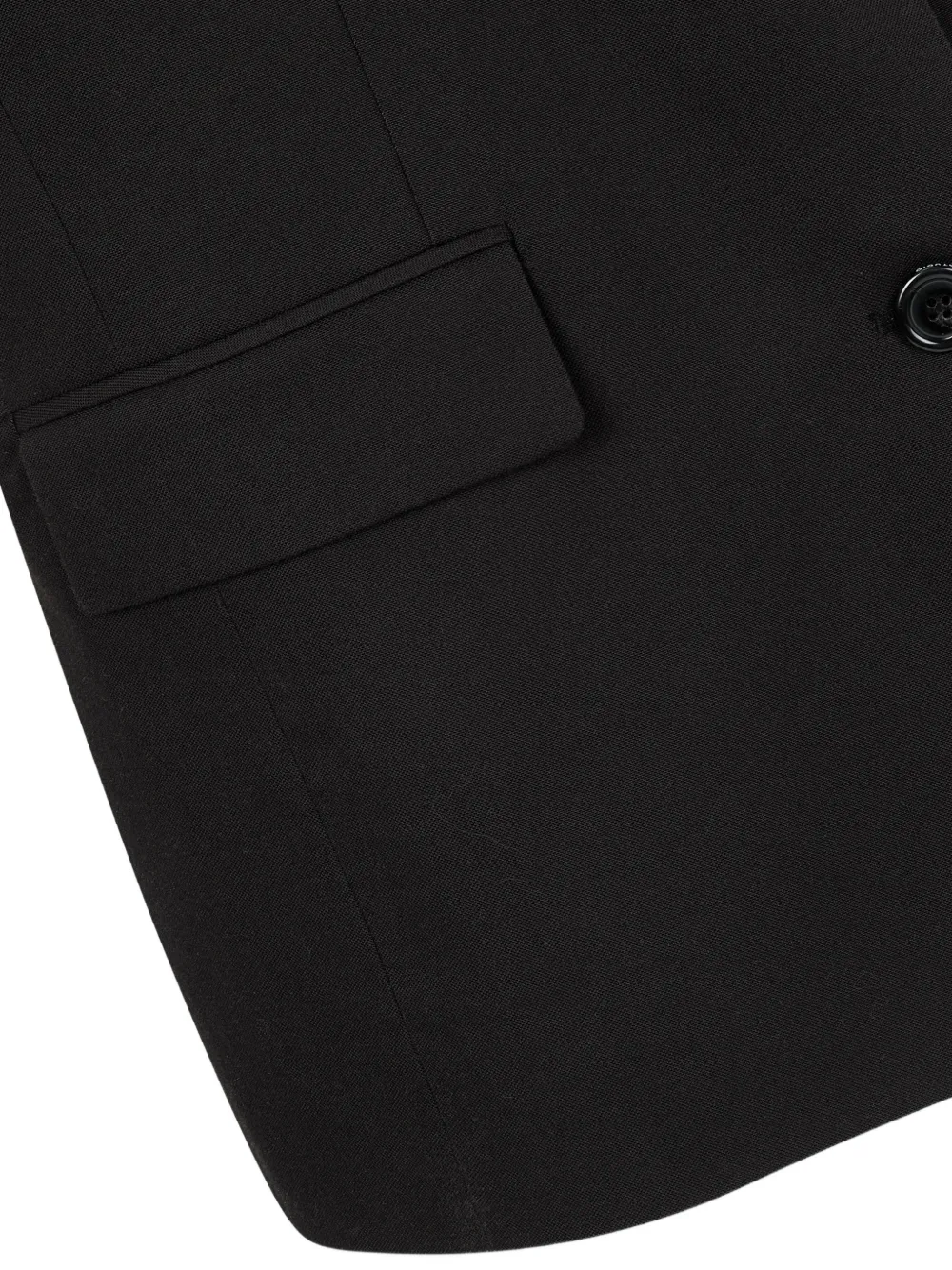 TOMBOY single-breasted blazer Zwart