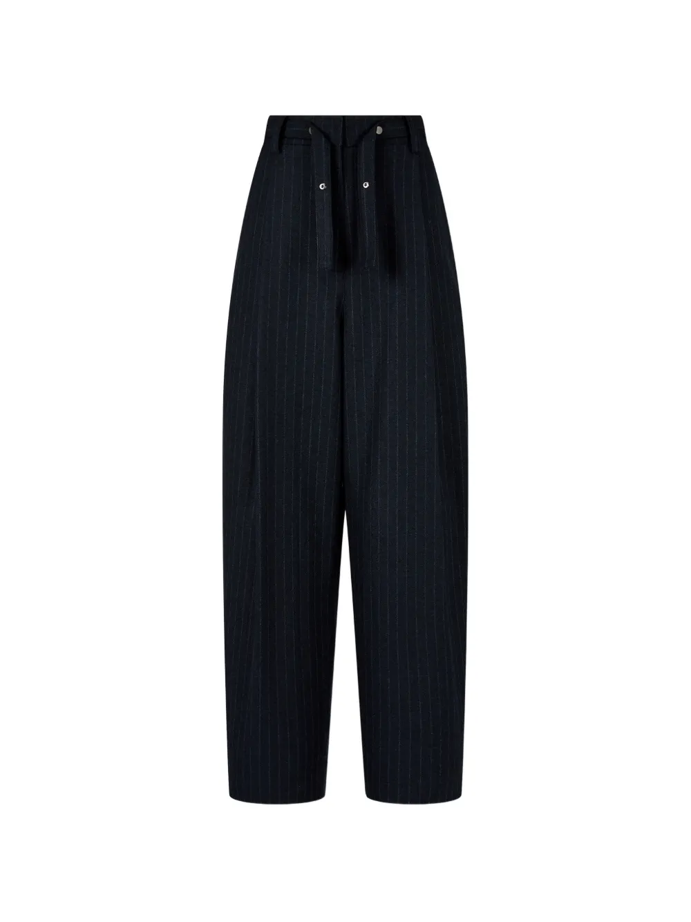 TOMBOY pinstripe-pattern trousers Blauw