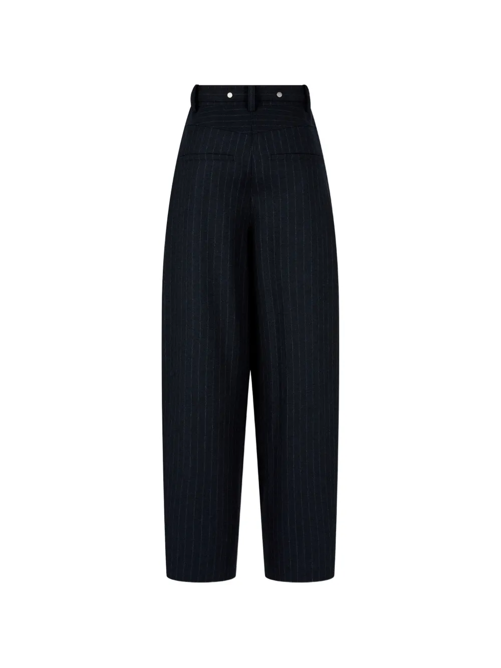 TOMBOY pinstripe-pattern trousers Blauw
