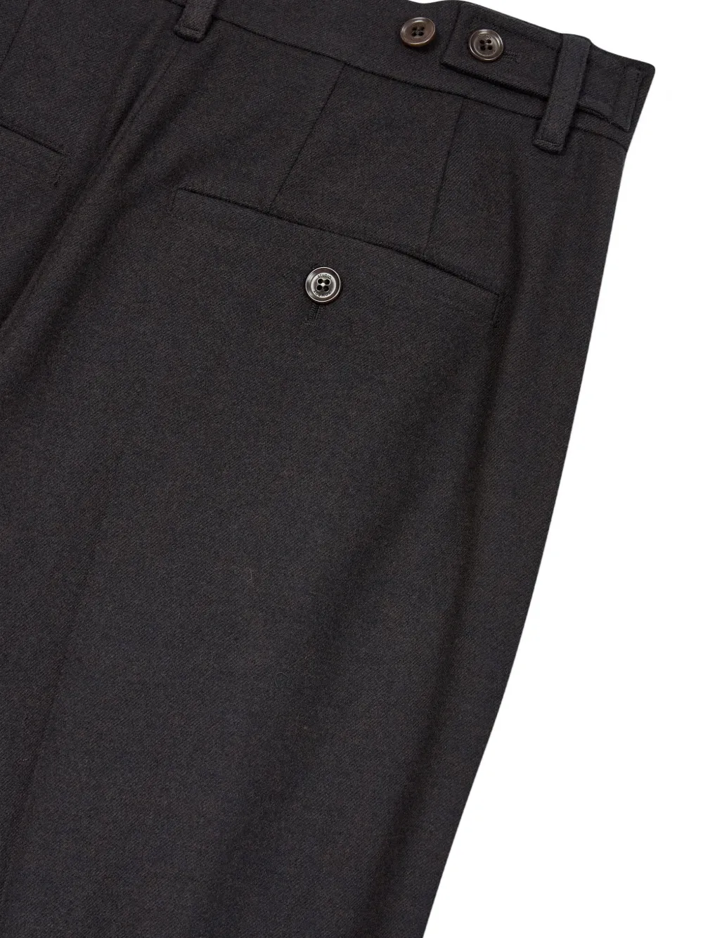 TOMBOY folded-hem trousers Bruin