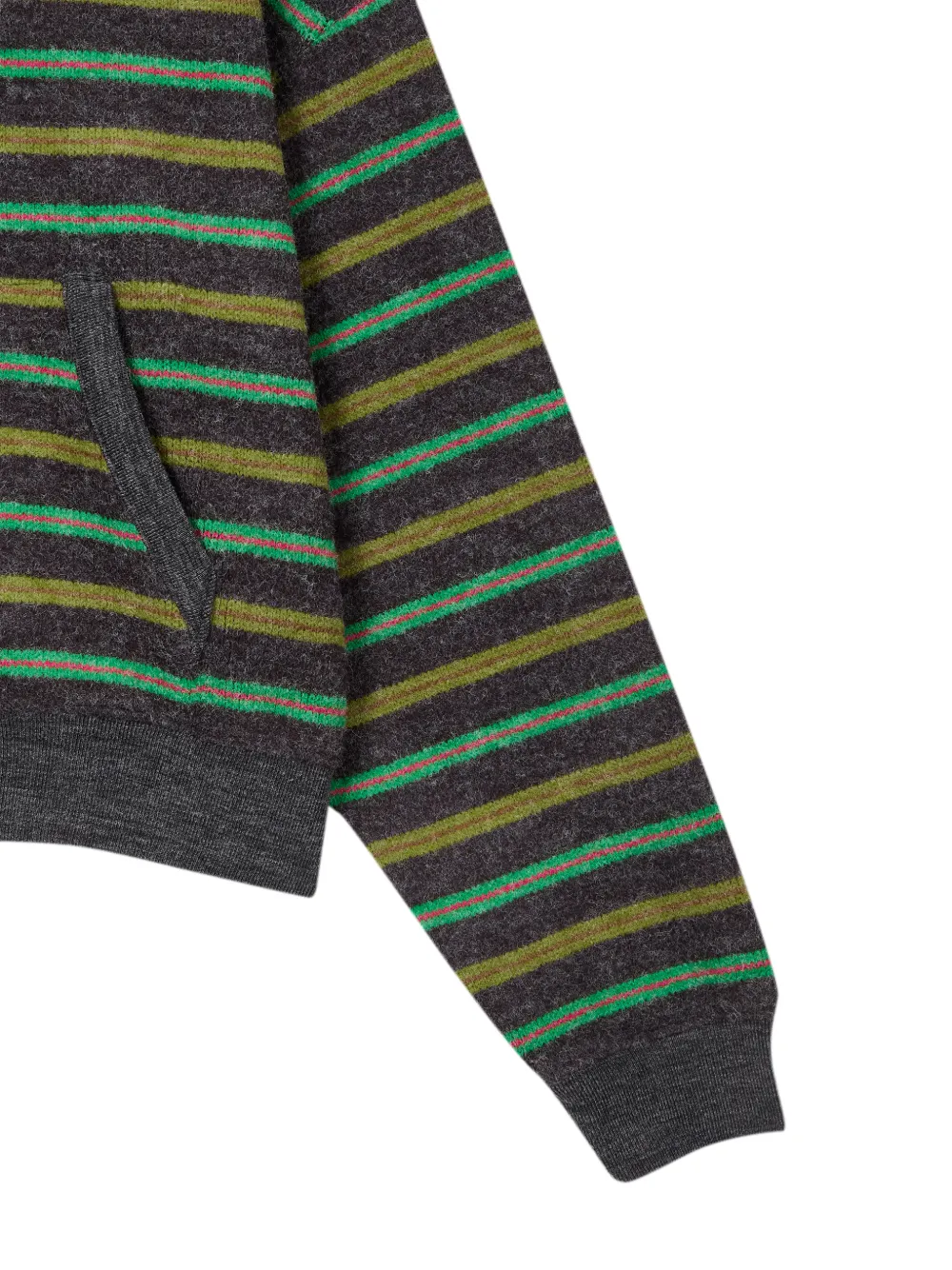 TOMBOY striped hoodie Grijs