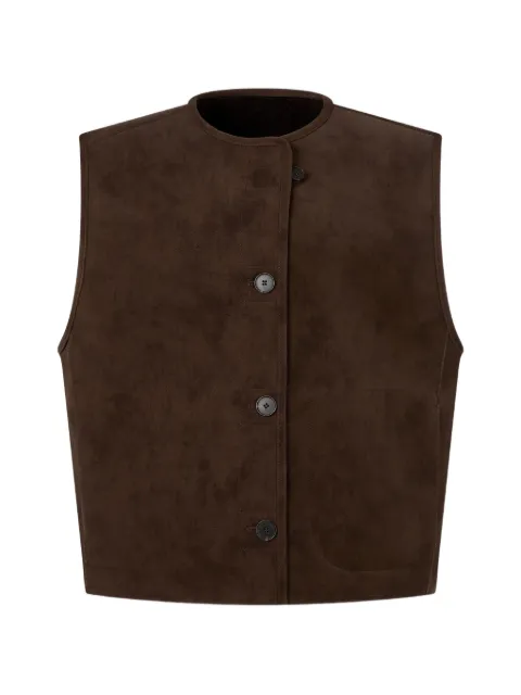TOMBOY button-up vest