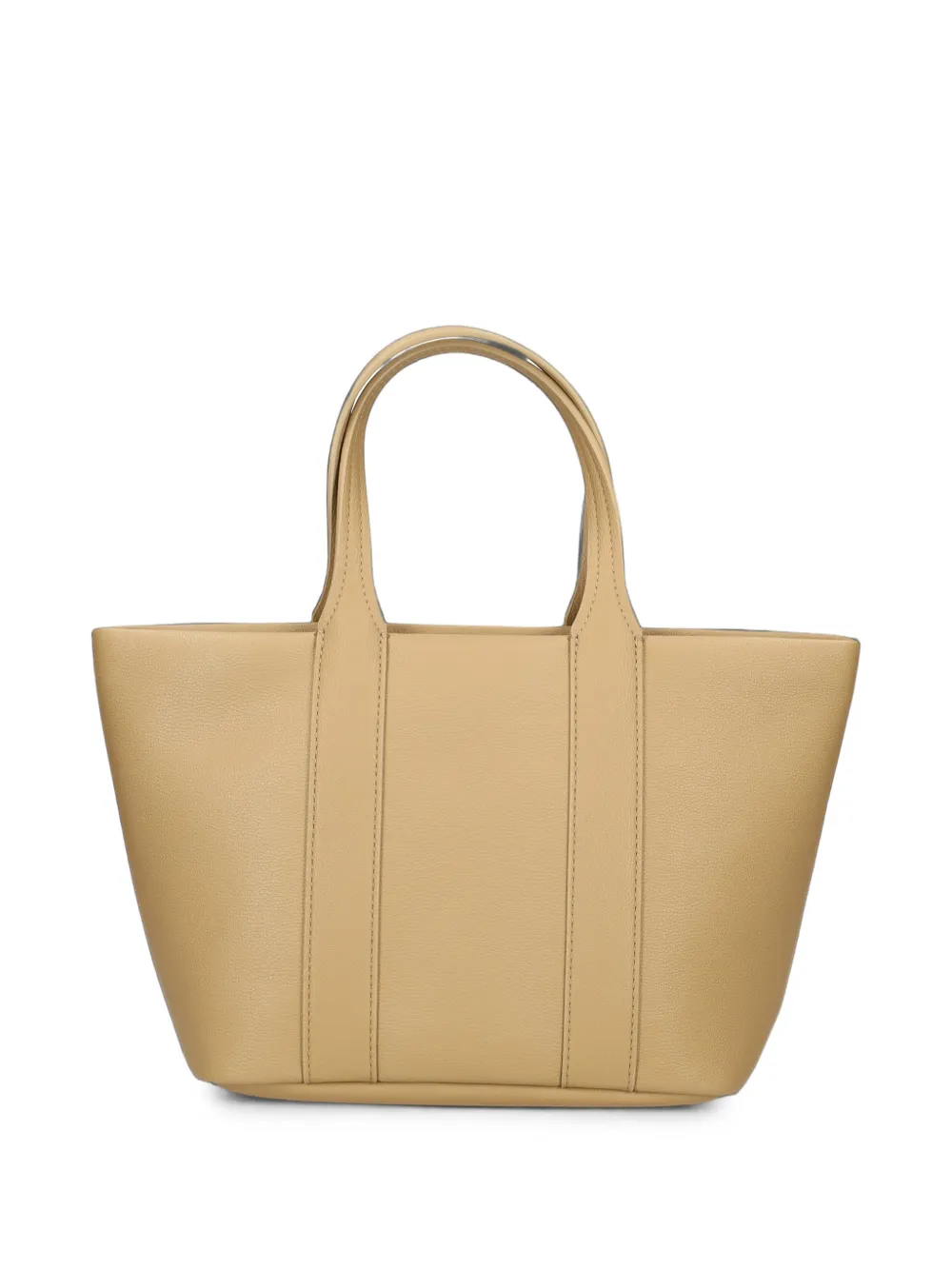 Lacoste logo-plaque tote bag Beige